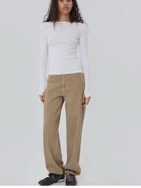 NWT Still Here The Sport Jean in Pear, Size 27